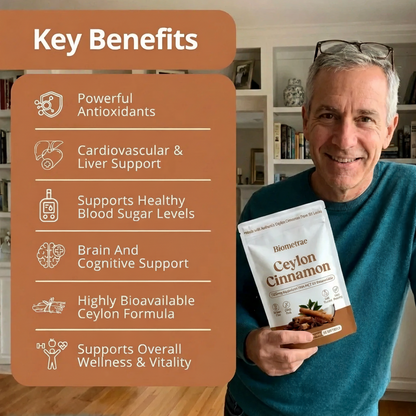 Ceylon Cinnamon 7200mg Equivalent with MCT Oil